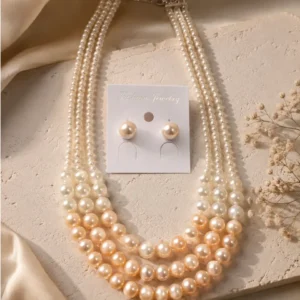 Australian South Sea Pearl Signature Necklace – Premium 3-Layer Collection