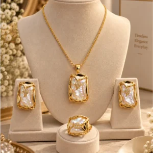 Imperial Real Pearl Signature Jewelry Set