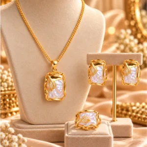 Imperial Real Pearl Signature Jewelry Set