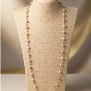 Imported Blush Pearl Elegance Mala