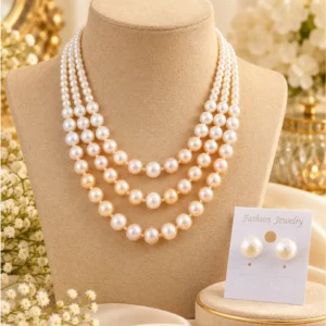 Australian South Sea Pearl Signature Necklace – Premium 3-Layer Set